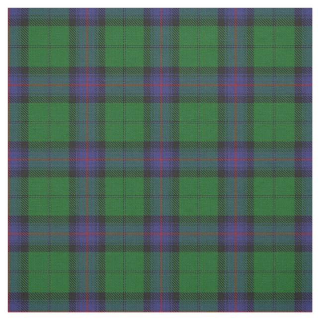 Clan Armstrong Scottish Tartan Plaid Fabric (Swatch)