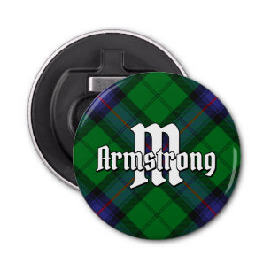 Clan Armstrong Tartan Bottle Opener
