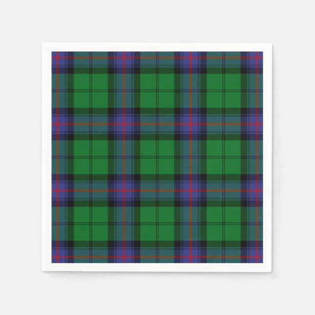 Clan Armstrong Tartan Napkin (Front)