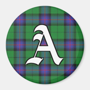 Clan Armstrong Tartan Plaid Accents Magnet