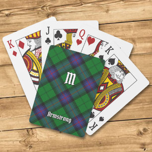 Clan Armstrong Tartan Playing Cards