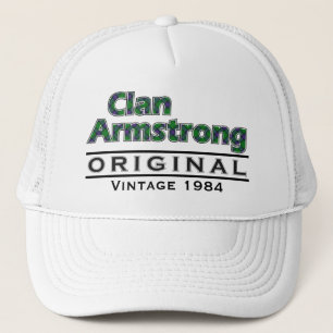 Clan Armstrong Vintage Customise Your Birthyear Trucker Hat
