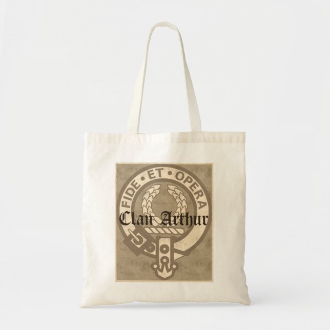 Clan Arthur Antique Tote Bag (Front)