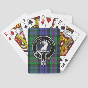 Clan Baird Crest & Tartan Bicycle Playing Cards