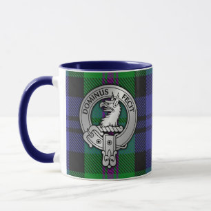Clan Baird Crest & Tartan Mug