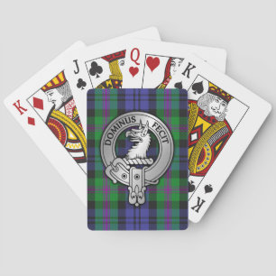 Clan Baird Crest & Tartan Playing Cards