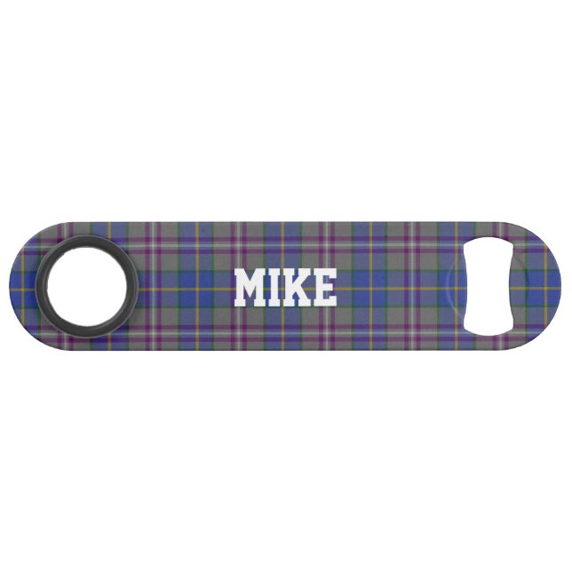 Clan Baird Plaid Custom Speed Bottle Opener (Front (Horizontal))