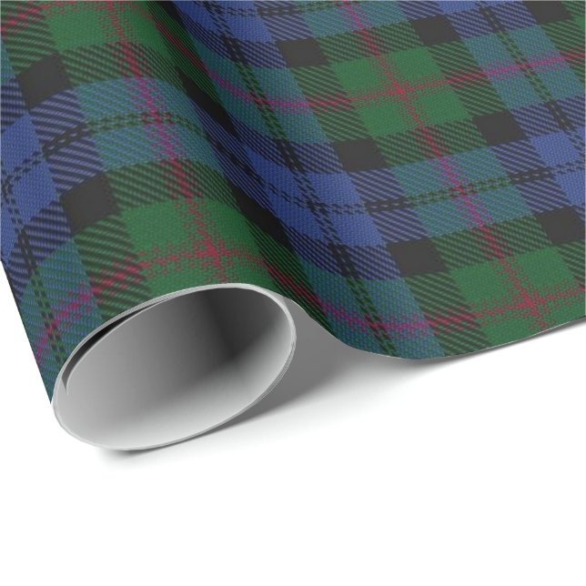 Clan Baird Scottish Tartan Wrapping Paper (Roll Corner)