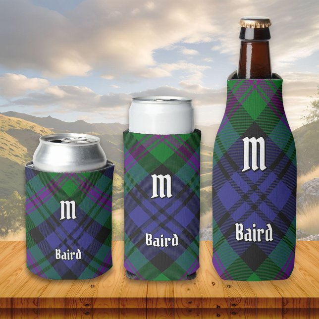 Clan Baird Tartan Bottle Cooler (Creator Uploaded)