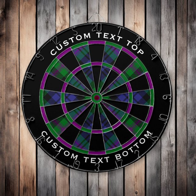 Clan Baird Tartan Dartboard (Creator Uploaded)