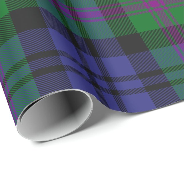 Clan Baird Tartan Wrapping Paper (Roll Corner)