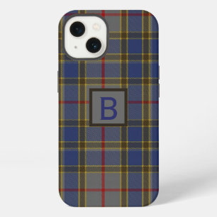 Clan Balfour Plaid Monogrammed iPhone 13 Case