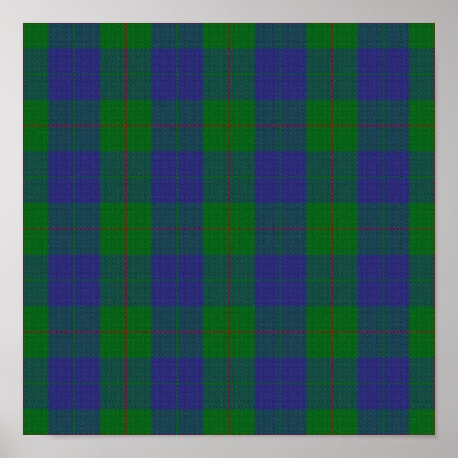 Clan Barclay Tartan - Digital Download Poster (Front)