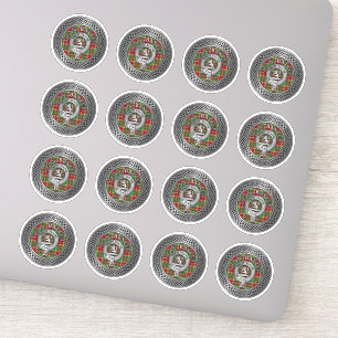 Clan Baxter Crest & Tartan Knot