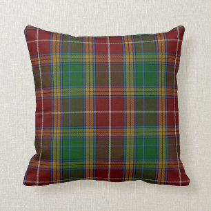 Clan Baxter Tartan Plaid Pillow