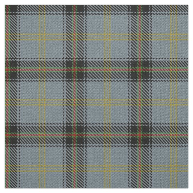 Clan Bell Scottish Tartan Plaid Fabric (Swatch)