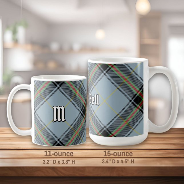 Clan Bell Tartan Coffee Mug (Creator Uploaded)