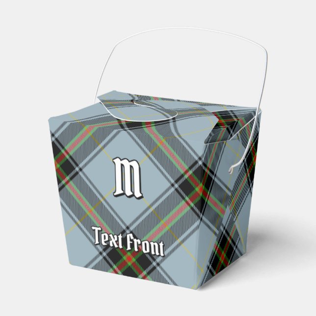 Clan Bell Tartan Favour Box (Front Side)
