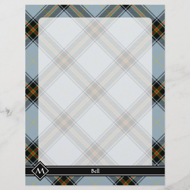 Clan Bell Tartan Flyer (Front)
