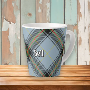 Clan Bell Tartan Latte Mug
