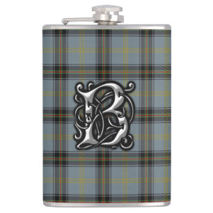 Clan Bell Tartan Old Scotland Flask