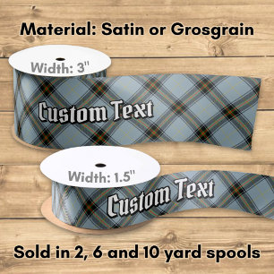 Clan Bell Tartan Satin Ribbon