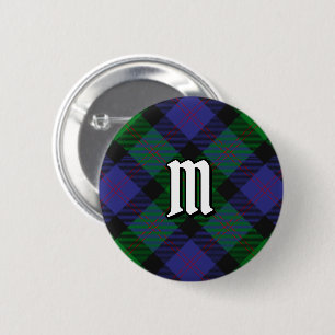 Clan Blair Tartan  Button
