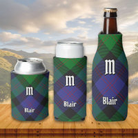 Clan Blair Tartan Can Cooler