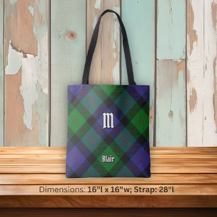 Clan Blair Tartan Tote Bag