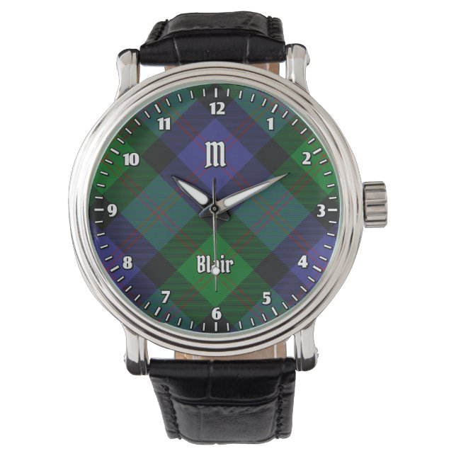Clan Blair Tartan Watch (Front)