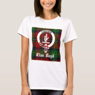 Clan Boyd Crest Tartan T-Shirt