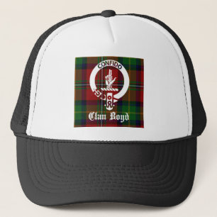 Clan Boyd Crest Tartan Trucker Hat