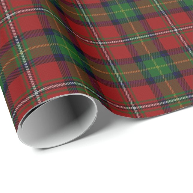 Clan Boyd Scottish Tartan Wrapping Paper (Roll Corner)
