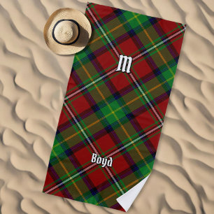 Clan Boyd Tartan Beach Towel