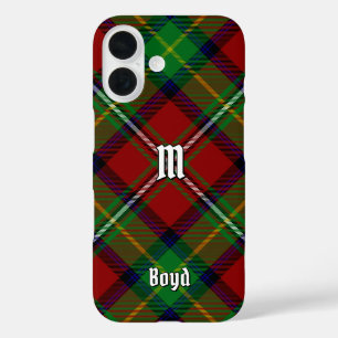 Clan Boyd Tartan iPhone 16 Case