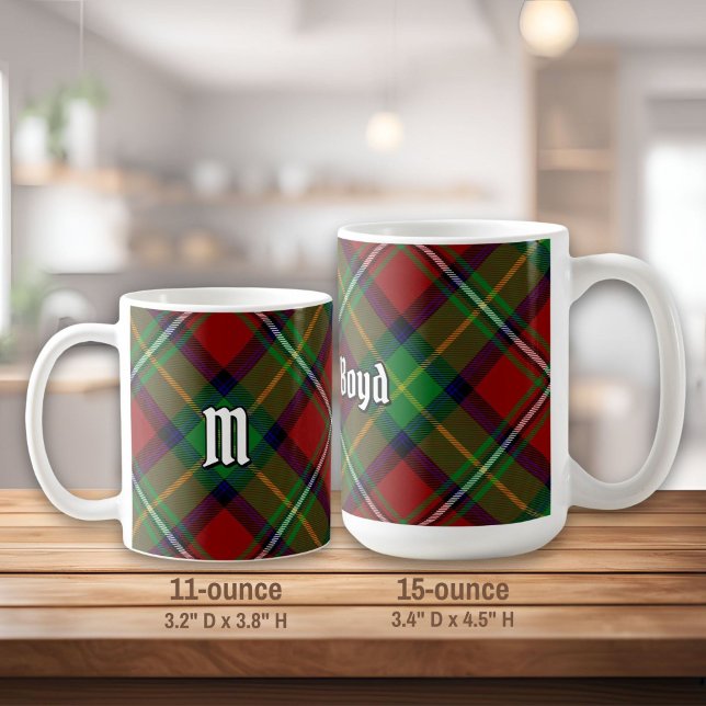 Clan Boyd Tartan Coffee Mug (Creator Uploaded)