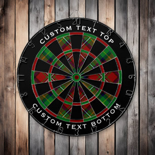 Clan Boyd Tartan Dartboard