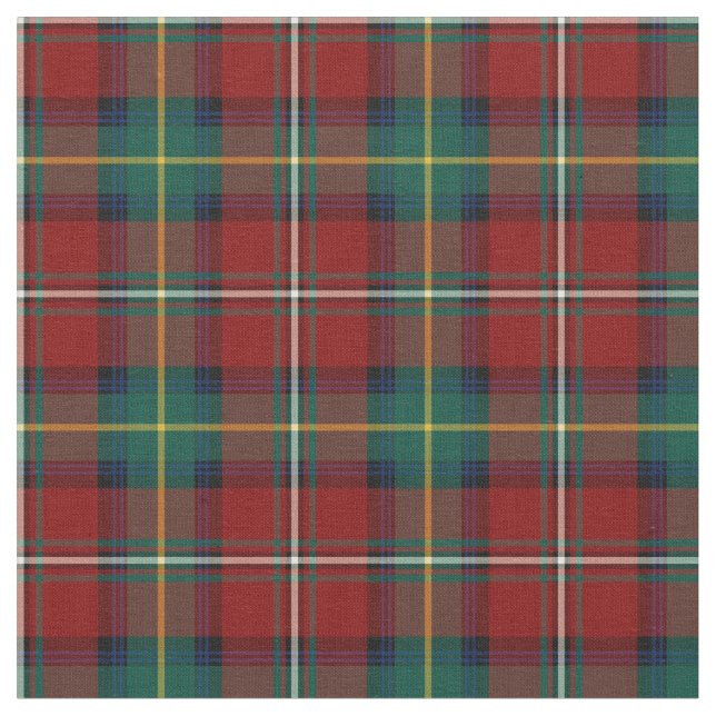 Clan Boyd Tartan Fabric (Close Up)