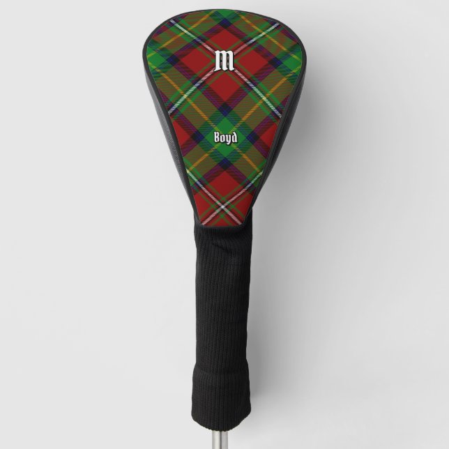 Clan Boyd Tartan Golf Head Cover (Front)