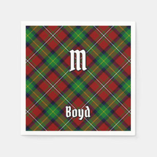 Clan Boyd Tartan Napkin