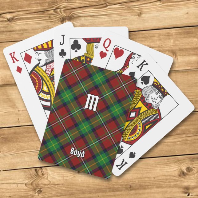 Clan Boyd Tartan Playing Cards (Creator Uploaded)