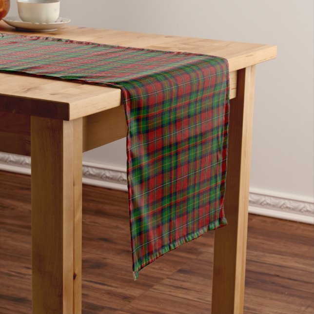 Clan Boyd Tartan Short Table Runner (In Situ)