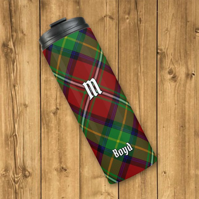 Clan Boyd Tartan Thermal Tumbler (Creator Uploaded)