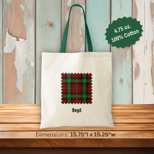 Clan Boyd Tartan Tote Bag