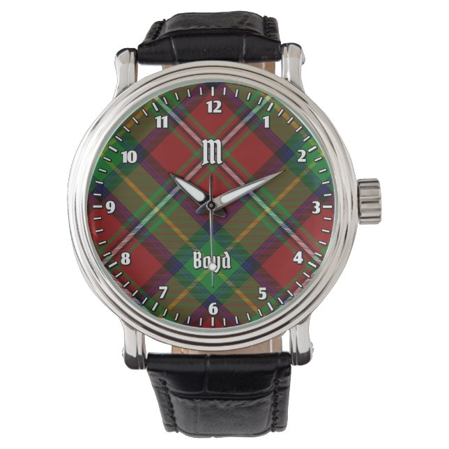 Clan Boyd Tartan Watch (Front)
