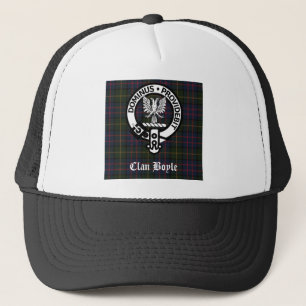 Clan Boyle Crest & Tartan Trucker Hat