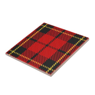 Clan Brodie Tartan Ceramic Tile