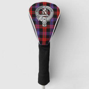 Clan Brown Crest & Tartan  Golf Head Cover