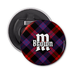 Clan Brown Tartan Bottle Opener