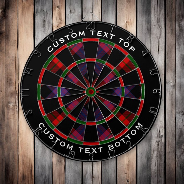 Clan Brown Tartan Dartboard (Creator Uploaded)